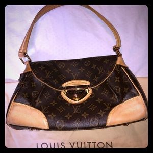 Louis Vuitton Beverly Handbag Monogram Canvas MM